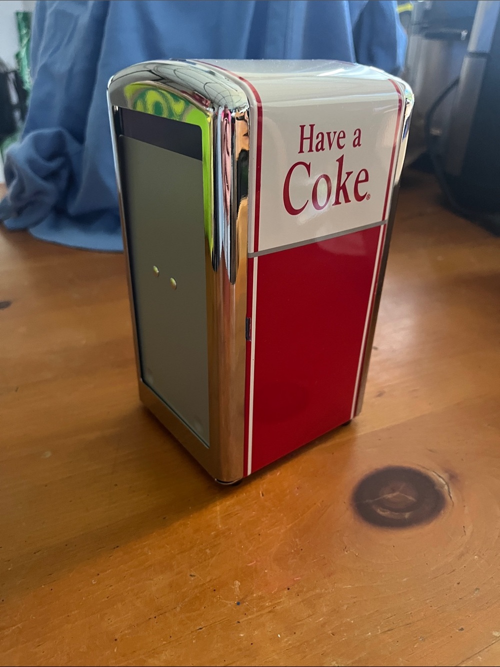 Have a Coke Retro Napkin Dispenser - Red & White